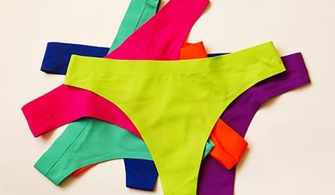 Colourful panties